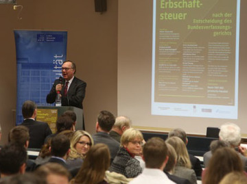 Foto vom Symposium "Erbschaftsteuer"