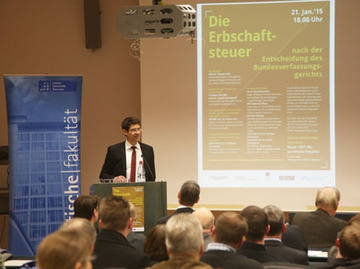 Foto vom Symposium "Erbschaftsteuer"