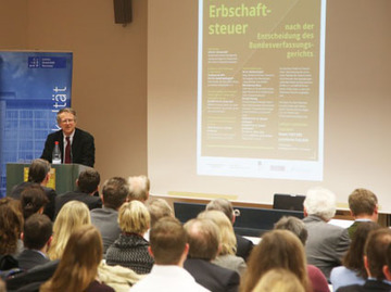 Foto vom Symposium "Erbschaftsteuer"