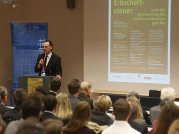 Foto vom Symposium "Erbschaftsteuer"