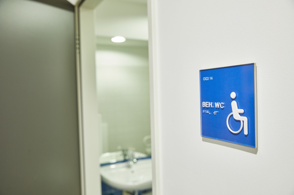 Foto zu WC-Anlage für Behinderte